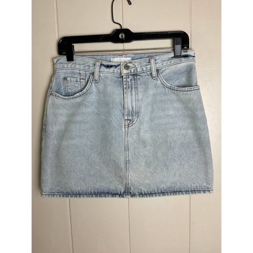 Seven‎ For All Mankind Skirt Womens 28 Denim